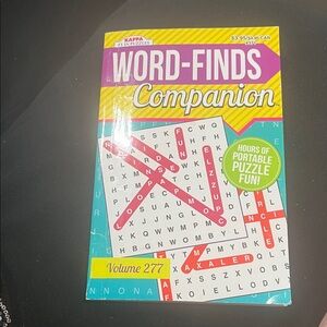 Kappa Word-Finds Companion Puzzle Book - Yellow and Blue